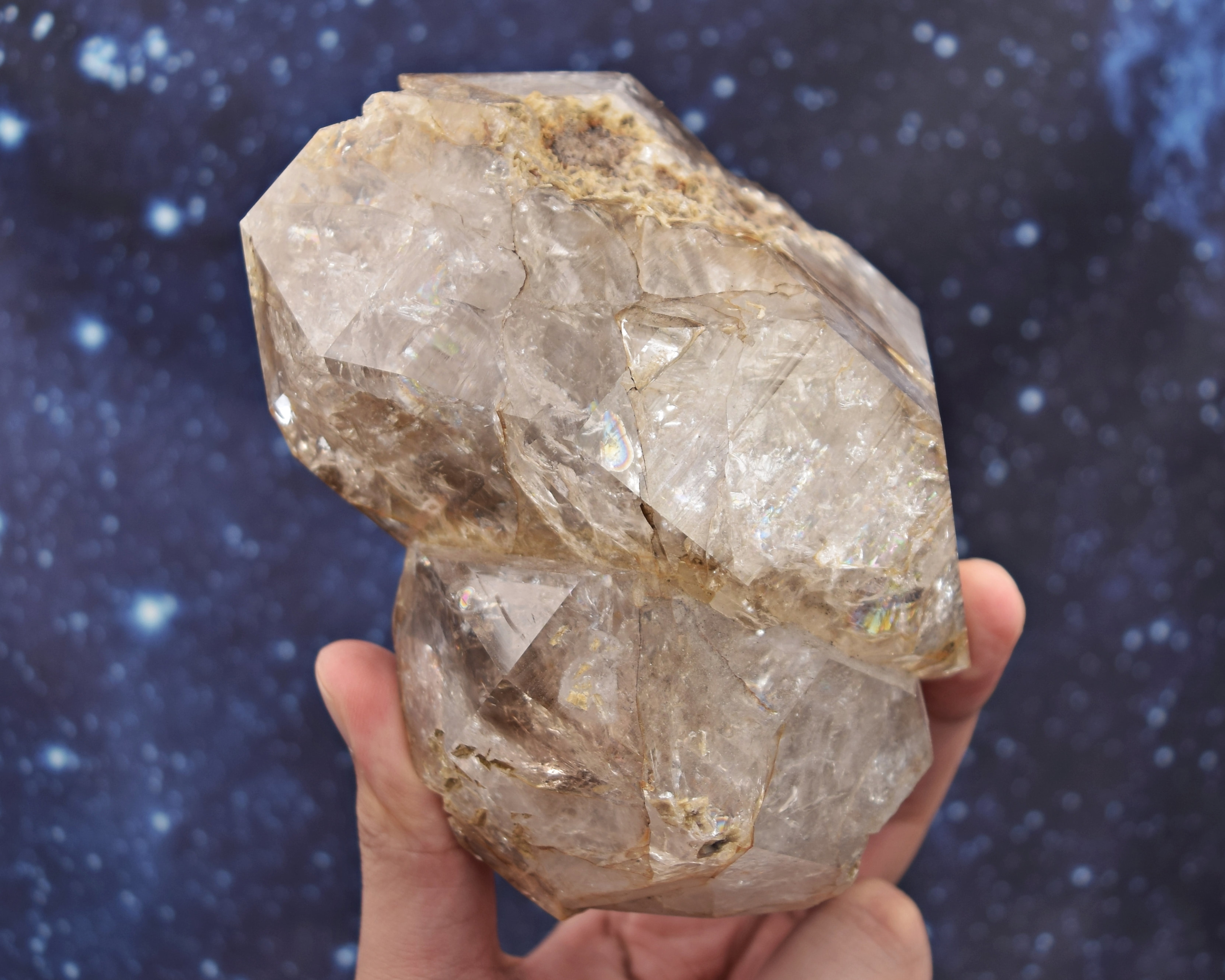 Large Herkimer diamond quartz